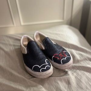 Custom Disney Mickey & Minnie Vans 50th anniversary